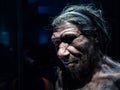 Male Neanderthal replicate exhibited inÃ¢â¬â¹ NaturalÃ¢â¬â¹ HistoryÃ¢â¬â¹ Museum, London